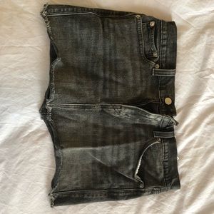 Levi denim mini skirt
